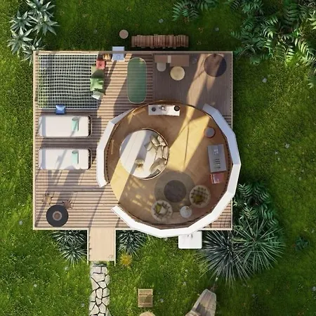 Holiday home Dome Geodesique En Bois *
